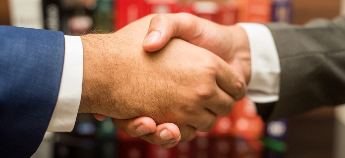 Crypto institutional adoption handshake